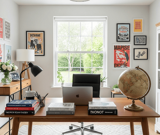 Home Office Produtivo: Montando um espaço de trabalho inspirador em casa