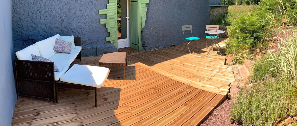 le jardin de la love room en ille et vilaine bretagne