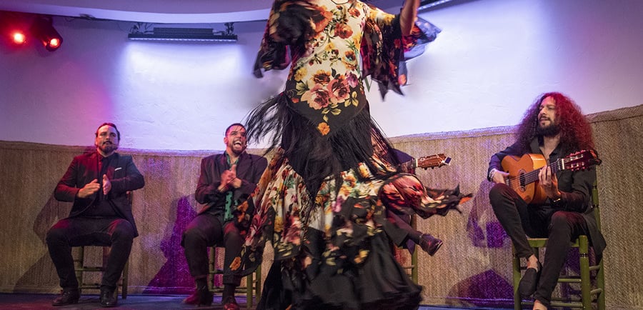 Tablao de la villa Flamenco show in Madrid