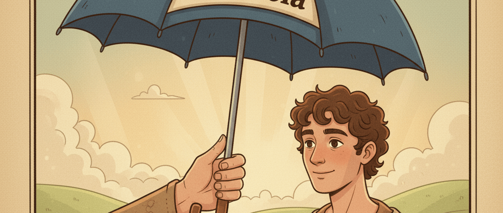 guarda-chuva de proteção