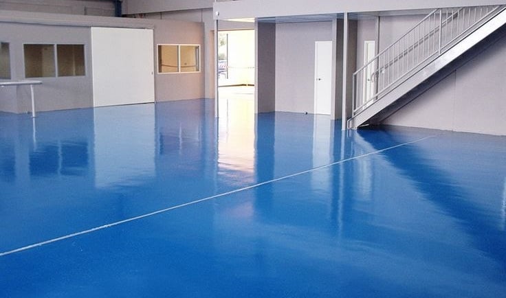 epoxy lantai dapur MBG Majalengka 