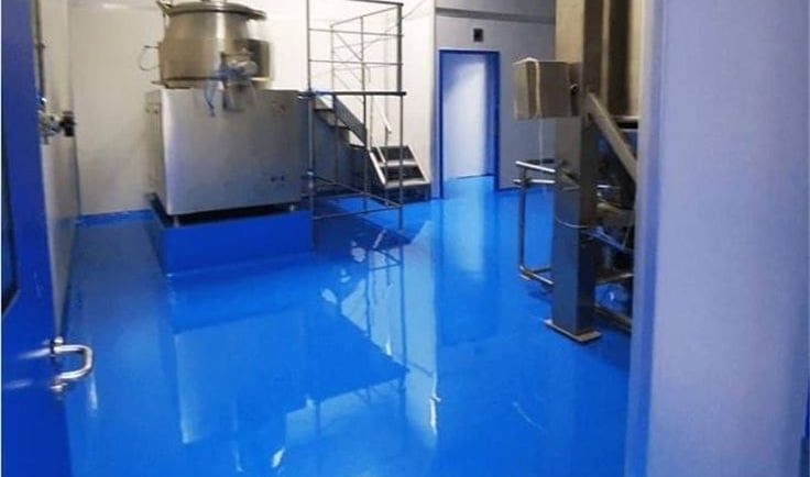 epoxy lantai dapur MBG Sukabumi 