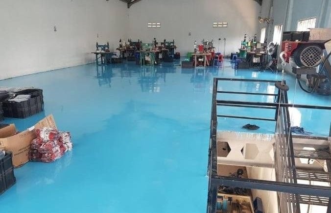 epoxy lantai dapur MBG Subang