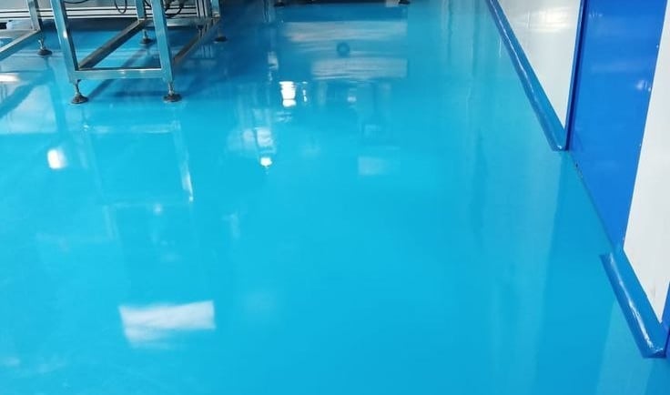 Epoxy Lantai Dapur MBG Cilacap