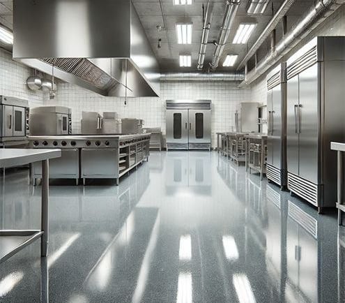 Epoxy Lantai Dapur MBG Batang