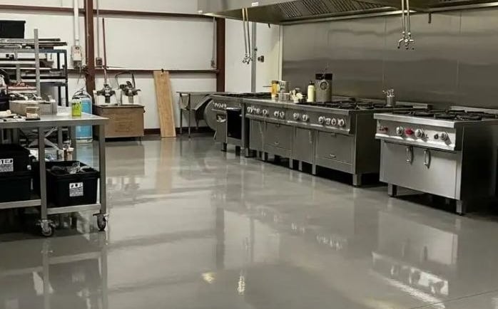 Epoxy lantai dapur MBG Banjarnegara