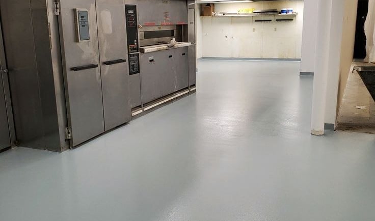 Epoxy lantai dapur MBG Banyumas