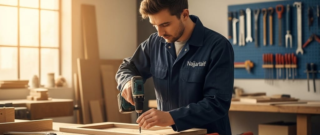 10 خطوات لتركيب أثاث الطائف بسهولة وباحتراف