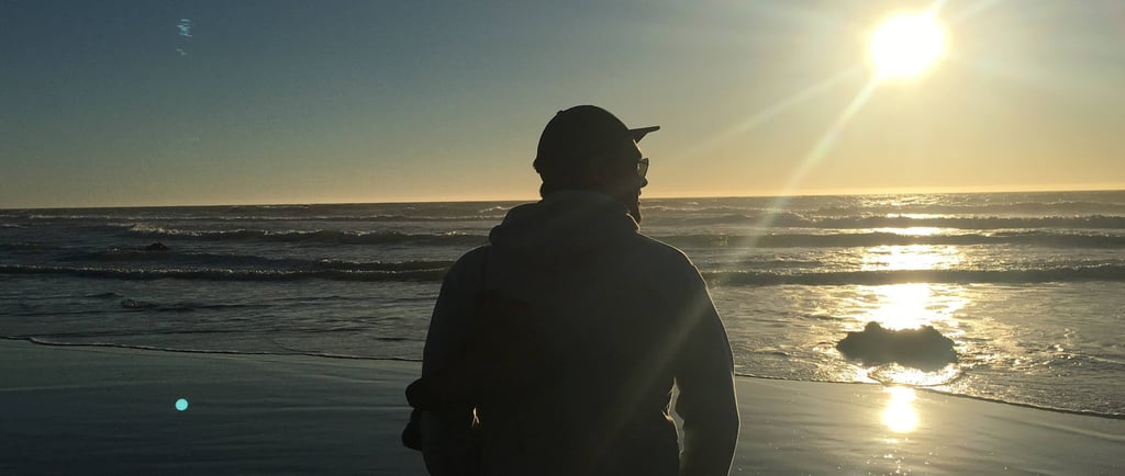 Sunset at Westport Landing State Beach California