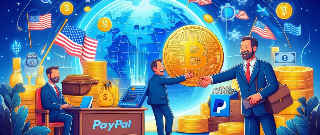 PayPal ouvre ses services de cryptomonnaies aux comptes Business
