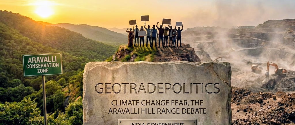 Climate Change Fear, the Aravalli Hill Range Debate 