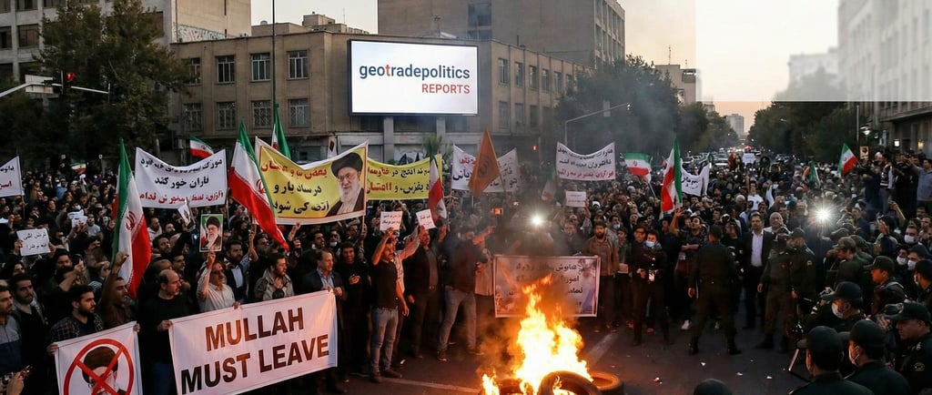 Iran Rises Against its Cleric Rule 