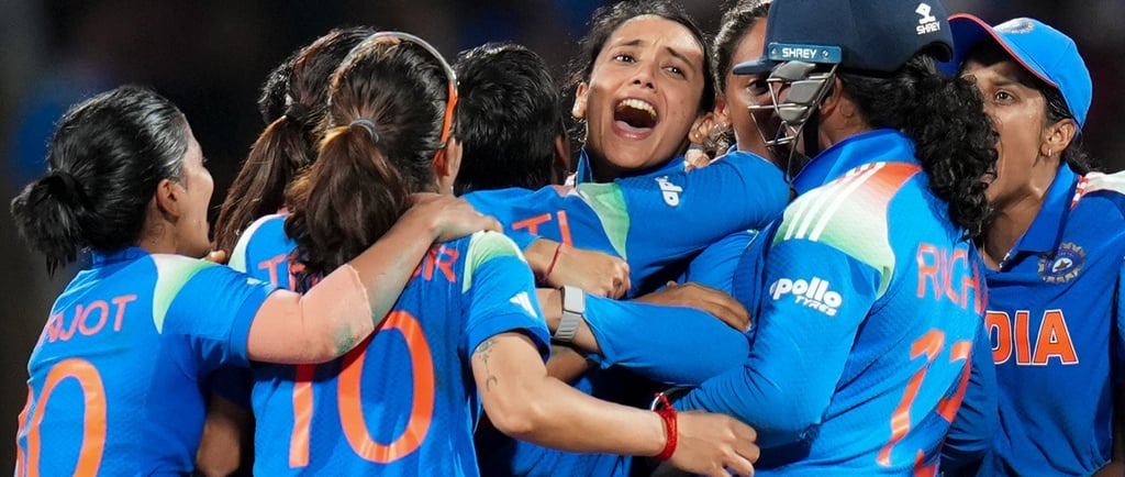 India Women Win World Cup Cricket against South Africa