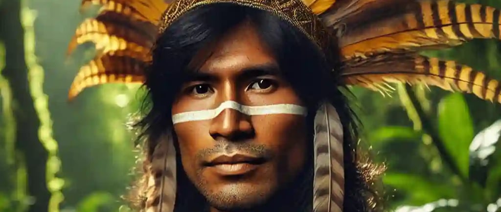 Caboclo Pena Dourada,