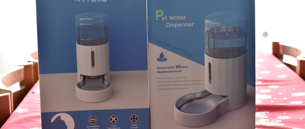 Pet Water Dispenser Les Dolls De Mitilo