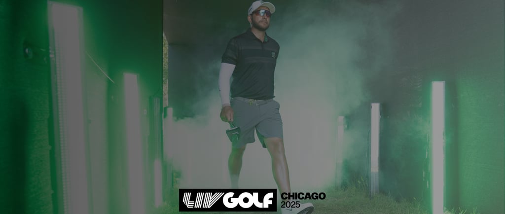 Dean Burmester of Stinger GC leads LIV Golf Chicago heading to the Final Round (Photo: LIV Golf)