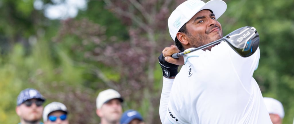 Sebastian Munoz of Torque GC shoots 59 at LIV Golf Indianapolis (Photo: LIV Golf)