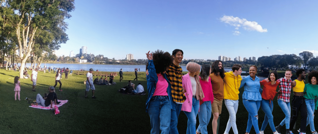 Cidade Parque Pessoas Bem-estar planejamento urbano sustentável