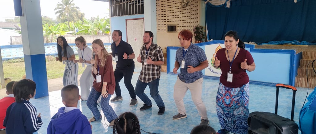 YWAM team in Maesai
