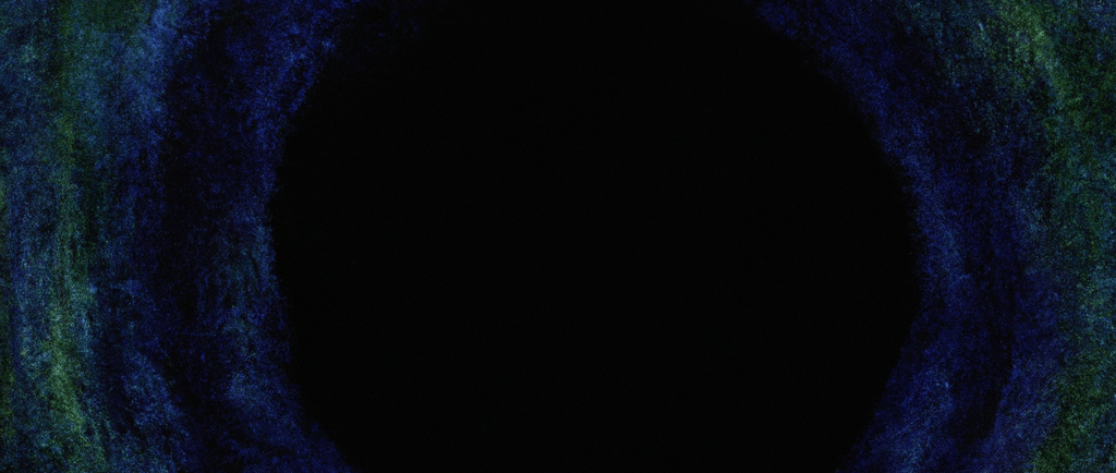 Painting of a black hole