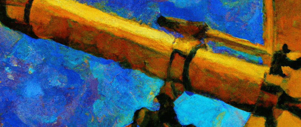 a woman with a telescope lens and a telescope