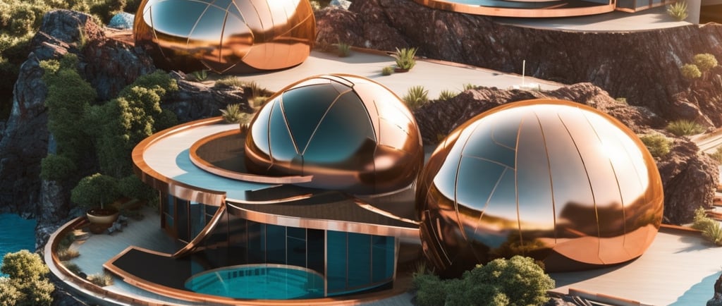 Futuristic architecture