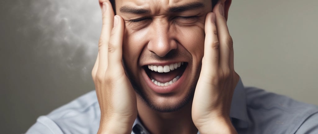 Man with dreadlocks working on a laptop at a desk.