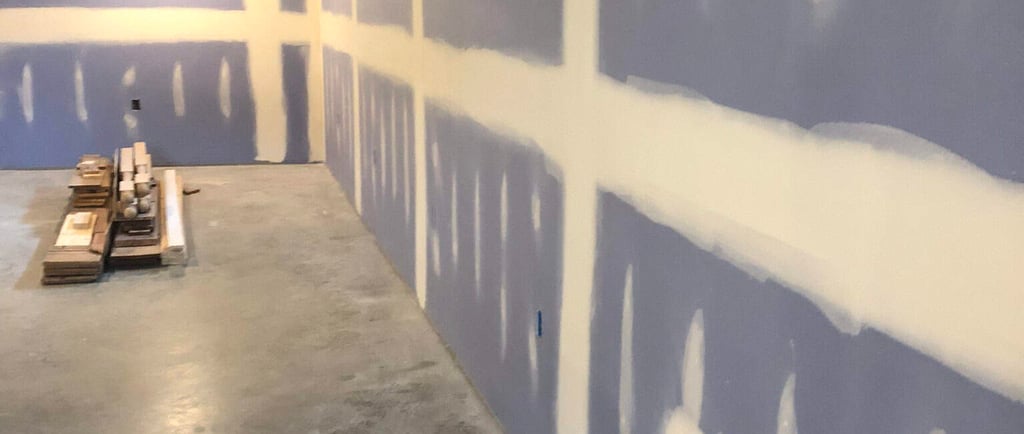 basement drywall install belchertown