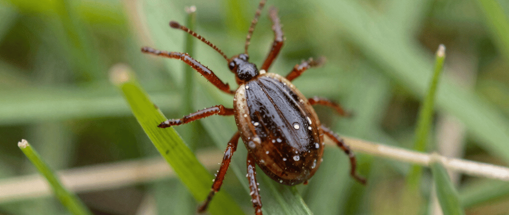 natural tick control Evergreen