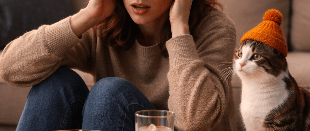 Žena koja ima napad panike