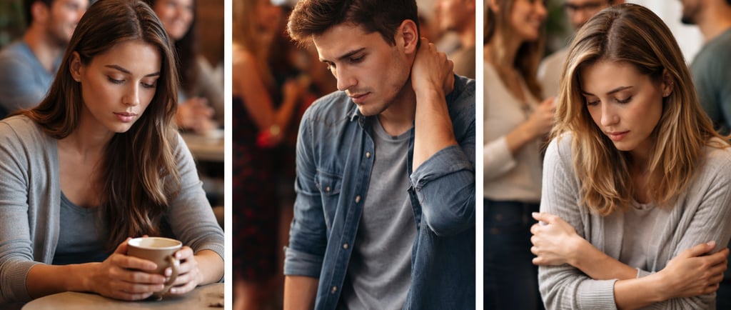 Ljudi koji doživljavaju stid usljed socijalne anksioznosti