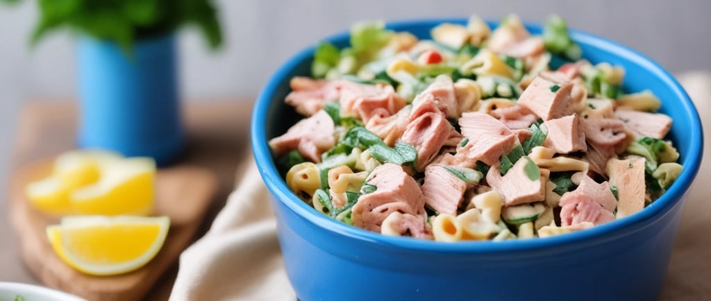 A cozy kitchen scene with fresh ingredients and a notebook for recipes.