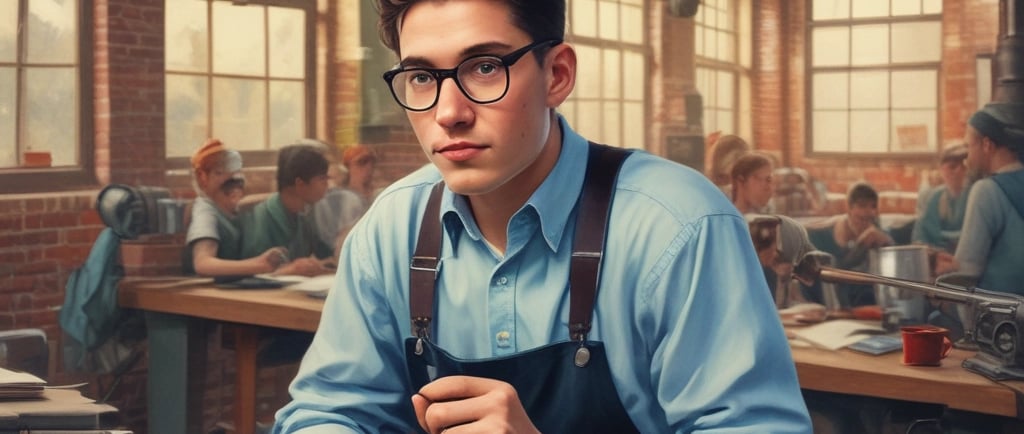 a tiled wall with the words yots aloy on it