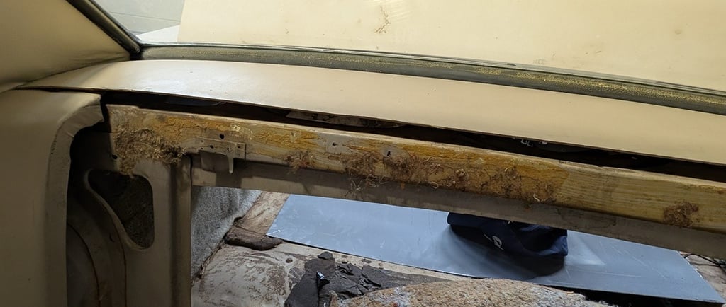 Mustang trunk divider