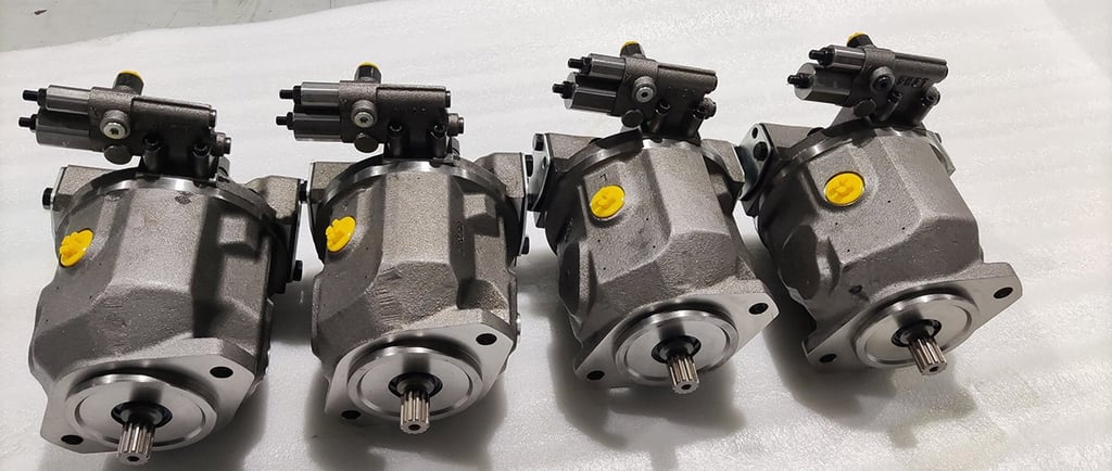 Hydraulic pump function diagram