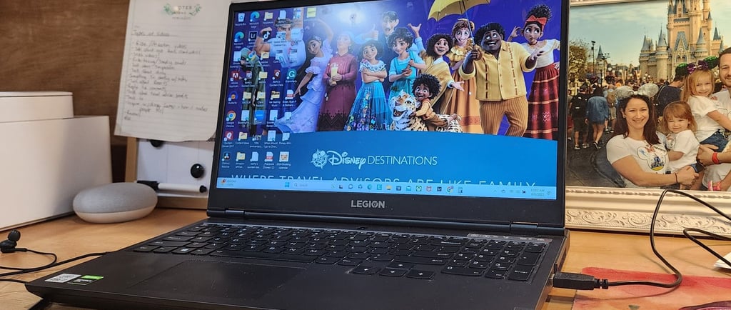 isney travel agent near me helping a family plan their vacation