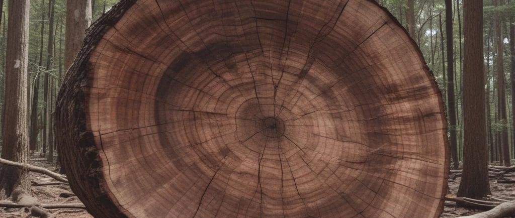 A clean, modern profile page interface with pine-green and walnut-brown accents, showing user activity and bookmarks.