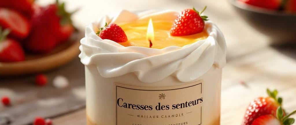 Bougiées parfumées gourmandes