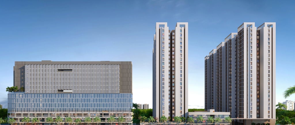 Topaz Towers Charholi