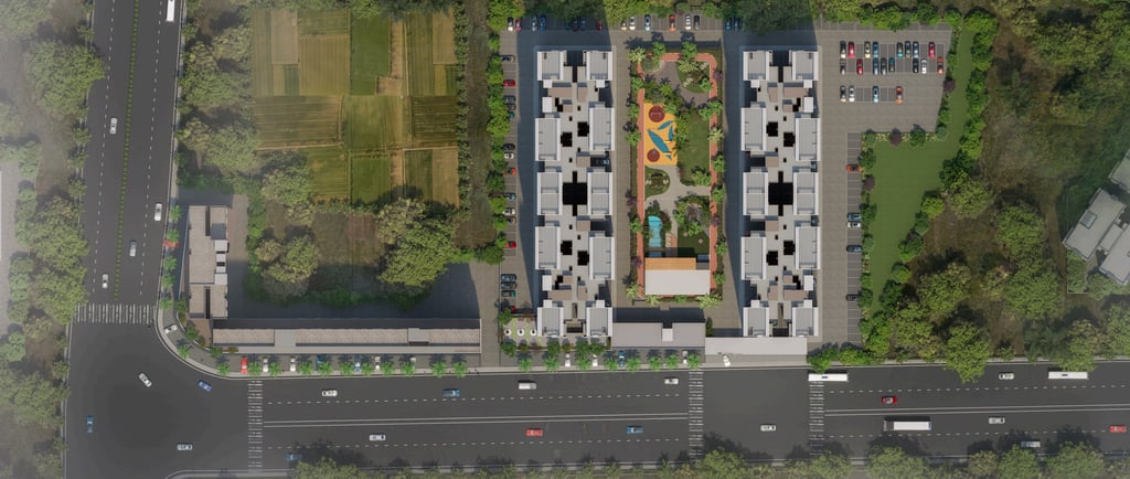 Topaz Towers Charholi