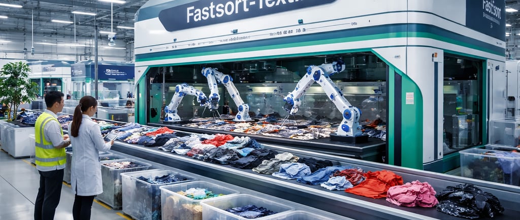Fastsort‑Textile: IA para reciclar textiles a escala industrial en China