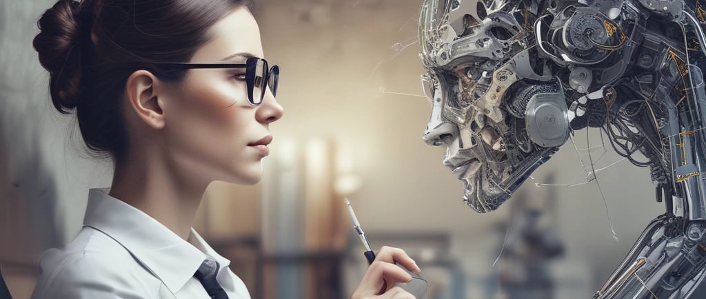 the word ai spelled in white letters on a black surface