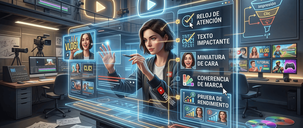 Como crear miniaturas que generen visitas en YouTube