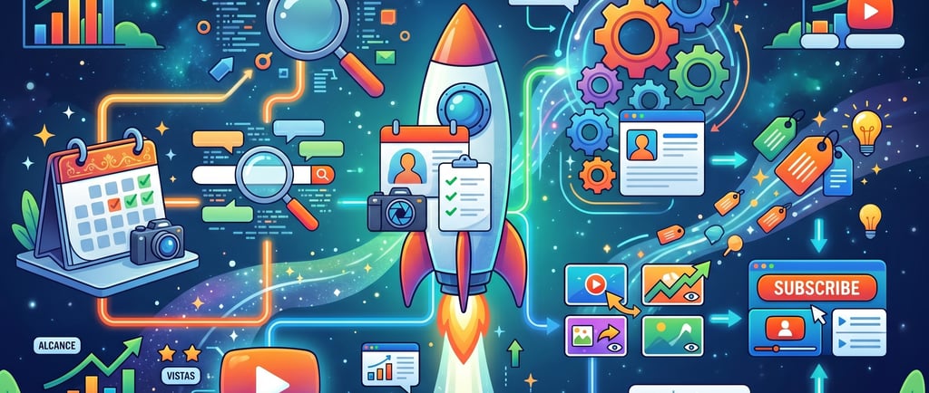 Tutorial para comenzar un canal de YouTube de manera efectiva y práctica.