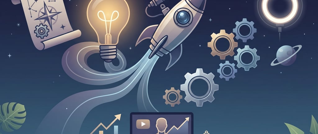 Para tu canal de YouTube, a veces, menos es más. Cuál es el setup ideal para comenzar.