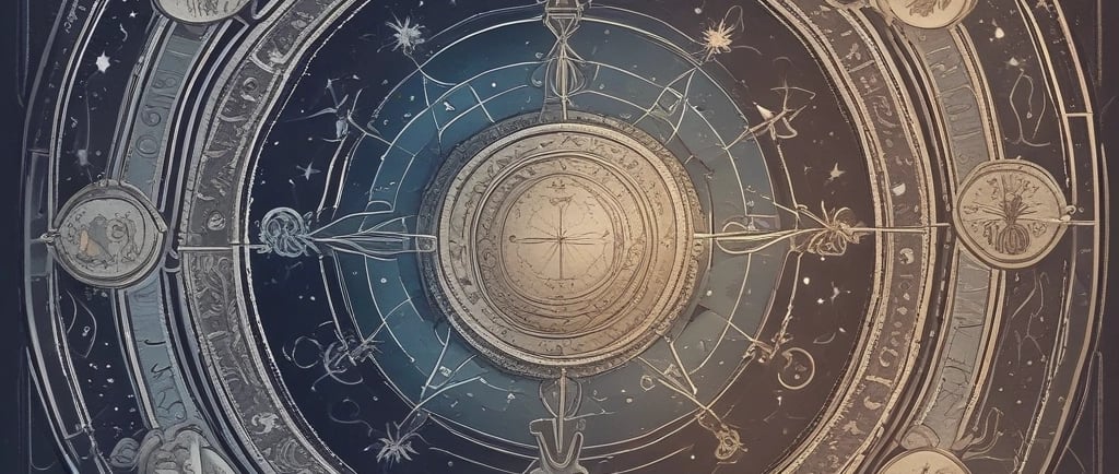 a golden cake with a heart on top of it