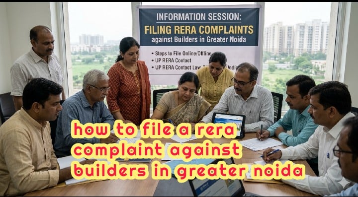 how to file a rera complaint against builders in greater noida