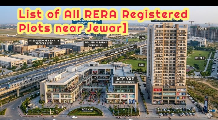 The Golden Mile: Exploring RERA Registered Commercial Properties Near Jewar Airport