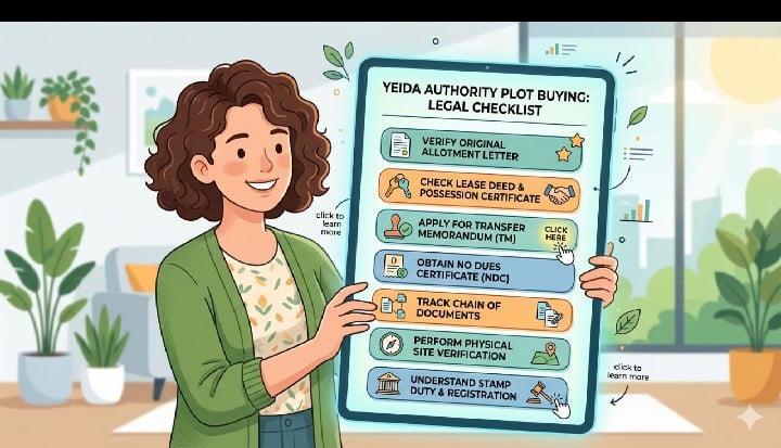 legal checklist for buying yeida authority plots in resale