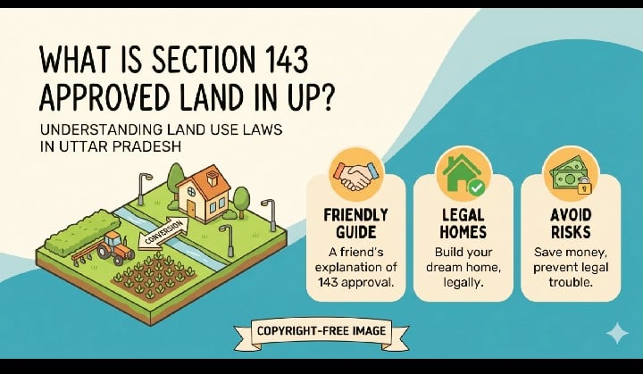 what is section 143 approved land in uttar pradesh